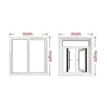 Aluminum Foil Thermal Insulated Curtains, Silver White Edge Full Piece Triple Layer Thickened, Winter Window Windproof Cold-Proof Heat-Insulating Curtains - Cotton With White Trim, Full Piece - View 7