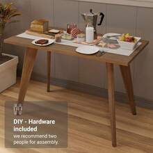 Dining Table & Chair Sets - Brown - View 7