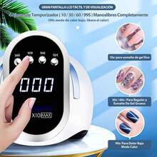 Nail Curing Lamps & Dryers - White - View 5
