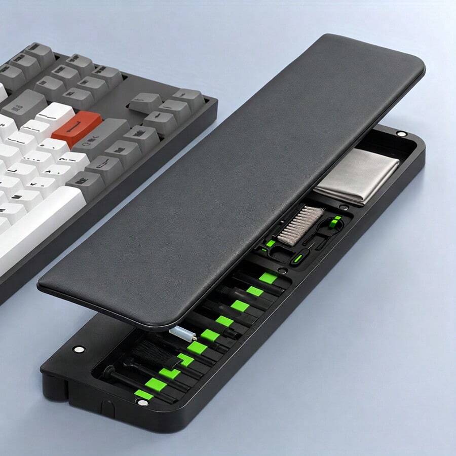 Cleaning Kit For Computer Keyboards, Cleaning Brushes For Headphones, Cleaning Pens For Pads And Phones, Camera Cleaning Brushes, Desktop Storage Boxes, Mechanical Keyboard Wrist Rests, Mouse Wrist Pads, And Palm Supports For Office Typing