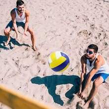 New Style Available - Official Size 5 Training Volleyball - PVC Material - Comfortable Touch And Durable - Suitable For Beginners Or Sports Enthusiasts - Best Sports Gift - Multicolor - View 6