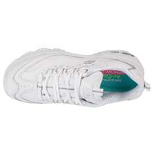 Skechers سكيتشرز دي لايتس - حلم لا ينتهي 13151-WSL للنساء، أحذية رياضية بيضاء - أبيض - مشاهدة 3