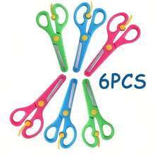 6pcs Handmade Scissors, DIY Art Scissors, Craft Tools, Creative Office Supplies Scissors, Paper Cutting Tools, Wavy Blade Design, Suitable For Handmade Crafts, Paper Art Projects And DIY Decor, Projects, Paper Cards, Photos, Scrapbooking, Office, School And Home Use, Scissors For Craft Enthusiasts And Hobbyists - Handmade Scissors - View 13