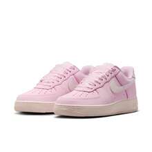Nike Women's AIR FORCE 1 AF1 Low-Top Casual Sneakers - Pink - View 4