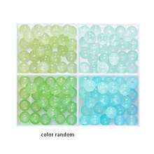 Approx. 1585/160pcs Round Beads Jewelry Making Kit, For DIY Crafts, Party Favors, Earrings, Bag Charms, Keychain Pendant Handmade Materials - Jewelry Making Kit - View 8