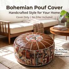 1pc Luxury Round Soft Storage Stool Ottoman Footrest Living Room Sofa Side Table Toy Organizer Large Capacity Storage Bag Pouf Seat Cushion Portable Home Organization Multipurpose Furniture - Multicolor - View 12