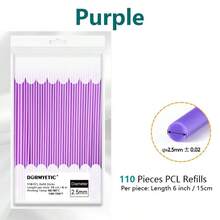 DORMYETIC 2.5mm PCL 3D Pen Refill, Low Temperature 3D Pen Filament, Only Compatible With 3Doodler Start & Start+, Multiple Colors Pre-Cut Segments - View 11
