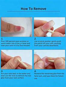 JNHK Enhance Temperament, 10 Pieces, Pink Handmade Cat Eye Fake Nails, Short Almond Shaped Press Nail Art, Unique Style Acrylic Nail Art Tool Set, Including 1 Mini Nail File And 1 Sticker, Perfect For Summer Nail Art DIY And Music Festival Rock Parties - Pink - View 10