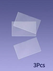 24/12/6/3 cái bao đựng thẻ PVC trong suốt - Nhiều màu - Xem 13