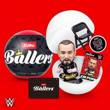 ZURU WWE Ballers Series 1 By ZURU _ Officially Licensed WWE Superstars; Mystery Capsule Unboxing; 16 To Collect; Build Your Roster; Collectible Figures(Style Selected At Random) - Multicolor - View 6