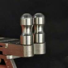 1Pc Alloy Auto-Reset Dual-Axis Ball Clamp, Owl One-Piece Release Aid, Spring Quick-Open Device, Portable Outdoor Sports & Leisure Accessory - A - View 4