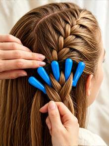 1/3pcs Hair Styling Tool Set: Quick Bun Maker, Suitable For Bathroom Accessories, Back To School, Home Decor, Home Essentials, Gift For Women - Multicolor - View 6
