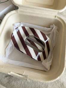 4件/1件 女款 9.5cm/3.74in 大號棕色玳瑁波點條紋輕量塑膠髮夾，時尚百搭高端優雅極簡風純色髮飾，適合日常穿搭、外出、休閒、派對、通勤、造型、紮髮、盤髮、洗臉、沐浴、化妝、穿搭配飾、髮飾、髮夾 - 彩色 - 查看 9