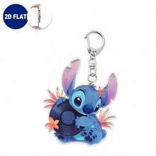 Disney 2D Graphic Design New Stitch Keychain, Suitable For Decorating Bags And Car Keys, Ideal Gift For Valentine's Day, Birthday, Anniversary, Graduation, Thanksgiving - A - View 9
