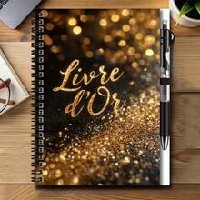 1 Set Minimalist 2D Cover 40th Birthday Theme Spiral Coil Notebook With Pen, Suitable For Work And Study, Can Be Used As Graduation Gift, Birthday Gift, Whether For Writing Diary, Daily Planning Or Memo, It's A Thoughtful Gift Choice. - One Book (50 Pages, 100 Pages) - View 9