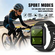 Smartwatch - High-Definition Display, Wireless Calling, Customizable Wallpaper, Fitness, Reminders, Music Control - Multicolor - View 8