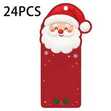 Customized Christmas Gift Tags, Cute Santa Claus & Christmas Tree Personalized Hanging Tags, Christmas Party Small Gift Decorations - Multicolor - View 8