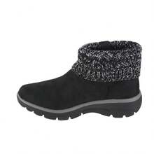 Skechers سكيتشرز إيزي جوينج - كوزي ويذر 167401-BLK للنساء، بوت شتوي أسود - الأسود - مشاهدة 2