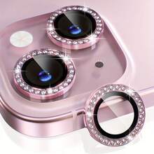 1 Set Camera Lens Protector Film, Compatible With IPhone 18 Pro Max/18 Pro/18, 17 Pro Max/17 Pro/17, 16 Pro Max/16 Pro/16 Plus/16, 15 Pro Max/15 Pro/15, 14/13/12 Series, Ultra Clear HD Tempered Glass Lens Protection, 9H Hardness, Scratch Resistant, Shockproof, High Transparency, Full Coverage Phone Camera Accessory - Baby Pink - View 12