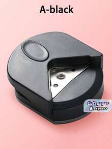 4pcs Round Corner Cutter R4 Chamfer Tool Paper/Photo Puncher Laminated Corner Trimmer Card Round Corner Cutter School Supplies - Premium Corner Rounder - View 4