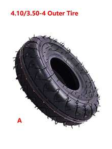 4.10/3.50-4 Inner & Outer Tire 410/350-4 Pneumatic Electric Scooter Tire, Cart Accessories - 4.10/3.50-4 - View 26