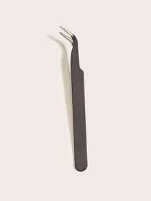 2 Packs False Eyelash Extension Tweezers For Grafting - Black - View 8