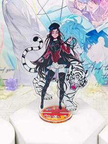 Alien Stage ALNST Circus Theme Acrylic Standee, Anime Character Desktop Stand, Tabletop Display Ornament, Collectible Gift For Anime Fans - Multicolor - View 2
