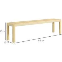 مقاعد - 175 طول * 33 عرض * 45 ارتفاع سم - مشاهدة 4