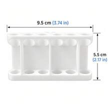 2pcs Dishwasher Straw Holder, Glass Straw Cleaning Rack For Home Use, Dishwasher Drain Accessory - Multicolor - View 2