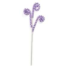1/2pcs Red White Macaron Christmas Tree Picks Pastel Candy Cane Christmas Tree Curly Picks Stick Large Lollipop Branches Stick Christmas Tree Topper Decorations Wedding Home Vase Holiday Party Ornaments - View 12