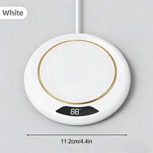 SOKANY Smart Constant Temperature Cup Warmer, USB Powered, 3 Temperature Settings (55-75°C), One-Touch Start, 8-Hour Auto Shut-Off. Perfect For Heating Water, Coffee, Milk, Tea. Suitable For Home, Office And Travel. - Multicolor - View 13