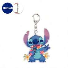 Disney 2D Graphic Design New Stitch Keychain, Suitable For Decorating Bags And Car Keys, Ideal Gift For Valentine's Day, Birthday, Anniversary, Graduation, Thanksgiving - A - View 8