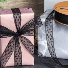 10 Yards/Roll Lace Trim, Multi-Color -Made Smooth Texture Hollow Hair Clip Hairband Packaging Handmade DIY Floral Accessories Packaging Material - Polka Dots - View 6