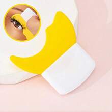 1pc Silicone Eye Makeup Auxiliary Tool - Multi-Functional Mascara/Eyeshadow/Eyeliner, Reusable, Suitable For Beginners' Eye Makeup - Multicolor - View 11