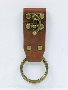 Medieval Renaissance Dress Clip, Vintage PU Leather Dress Buckle, Halloween Pirate Viking Elf Costume Accessory - A - View 7