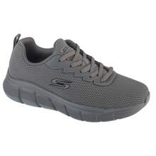 Skechers سكيتشرز بوبس بي فليكس - تشيل إيدج 118106-DKGY للرجال، أحذية رياضية رمادية - رمادي 2 - مشاهدة 1