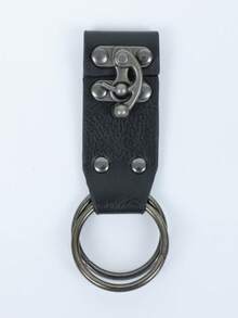 Medieval Renaissance Dress Clip, Vintage PU Leather Dress Buckle, Halloween Pirate Viking Elf Costume Accessory - A - View 2