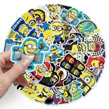 50pcs Vibrant Graffiti Decal Stickers, Aesthetic DIY Decor, For Phone Case,Computer,Suitcase,Cup,Bicycle,Scrapbook,Dorm,Personalized Ornament - Multicolor - View 5