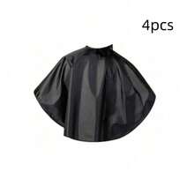 4/1pc Professional Hair Salon Apron - Extra Wide & Extra Long, Hair Styling Cape, Plus Size Friendly, Durable Black Material, With Adjustable Neck Strap And Buckle, Suitable For Hair Dyeing, Perming, Styling Protection - Multicolor - View 10