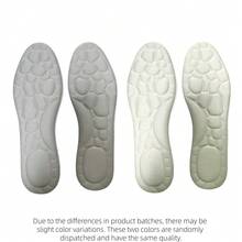 5D Memory Foam Insoles, Comfortable And Highly Elastic Thick Sole Insoles, Suitable For Women's And Men's Sports Shoes. - Grey - View 8