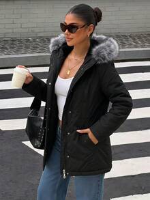 SAKERS OUTDOOR CLOTHING Women Winter Coats - Black - View 3