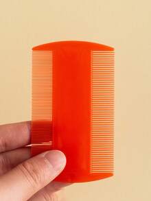 10pcs Multi-Color Fine-Tooth Double-Sided Plastic Beauty Combs, Plastic Lice Combs With Double-Sided Dense Teeth, Scalp Cleaning Comb For Dandruff And Lice Removal, Multi-Function Hair Comb For Pets, Ultra-Dense Fine-Tooth Comb, Non-Damaging To Scalp - Multicolor - View 3