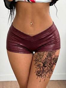 1pc Rose Chain Temporary Tattoo Sticker, Floral & Chain Print Pattern, Suitable For Women's Legs, Back, Waist, Arms, Waterproof & Sweat-Resistant, Cool Tattoo Sticker, Looks Very Realistic, Easy To Apply And Remove, Wedding, Music Festival, Party Supplies - Black - View 6