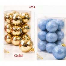 12PCS Christmas Ornament Balls 5cm Tree Hanging Decorations - Random - View 26