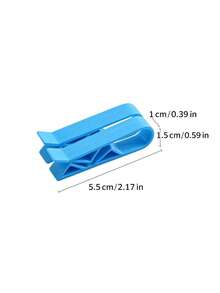 2pcs Multi-Purpose Trash Bag Clip, U-Shaped Non-Slip Plastic Bag Sealer Clip, Prevents Trash Bag Sliding, For Kitchen, Living Room, Snack Bag Sealing, Household Storage Accessory - Clip - View 8