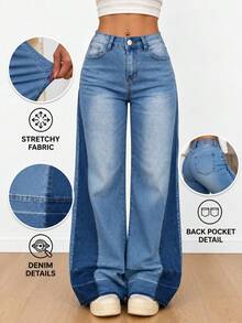 Women Jeans - Dark Wash - View 1