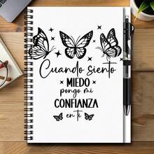 1 Set Inspirational Bible Verse 2D Cover Spiral Coil Notebook With Pen, Suitable For Work, Study, Daily Planning And Journaling, Thoughtful Gift Choice For Graduation, Birthday And Other Occasions, Perfect For Note-Taking Or As A Gift - One Book (50 Pages, 100 Pages) - View 8