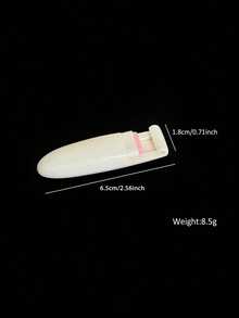 1PC Partial Eyelash Curler Segmented Eyelash Curler Multi-Color Plastic Streamlined Support Silicone Pad Eyelash Tool - Multicolor - View 7