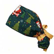 Christmas Women's Work Hat, Adjustable, Cute Print, Lightweight & Breathable - Adjustable - View 7