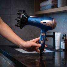 Adler Camry CR 2269 Ionic Hair Dryer 2200W, Negative Ion Technology, 3 Heat Settings, 2 Speeds, Cool Shot, Diffuser & Concentrator Nozzle, Hanging Loop - EU E Type Plug(220-240V) - View 4